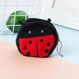 Porte-Monnaie En Peluche Coccinelle De Dessin Animé Pour Enfants-2pcs Set By Ladybug