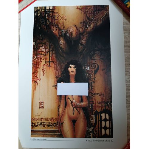 Affiche Bd Ledroit : La Mort Peut Danser