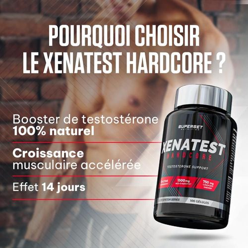 Cure Testosterone - 50 Jours|Boosters De Testostérone|Superset Nutrition 