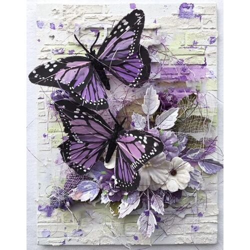 Kit De Peinture Diamant Diy Avec Toile Haute Définition, Diamants Ronds Et Outils Pour Adultes Et Enfants