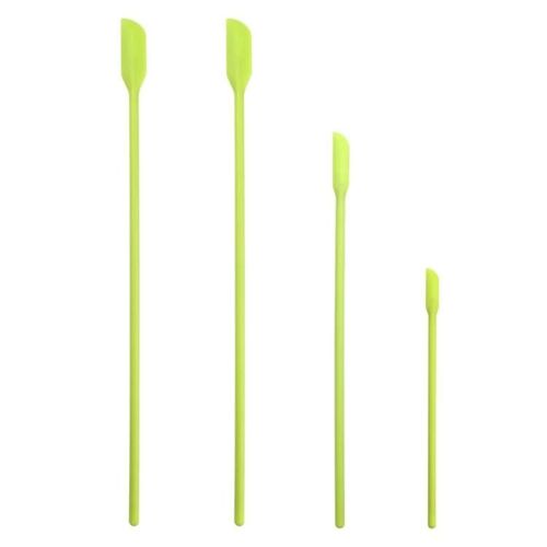 Mini Grattoir En Silicone-Spatule À Confiture 4 En 1 Et Grattoir Pour Bouteille-Vert