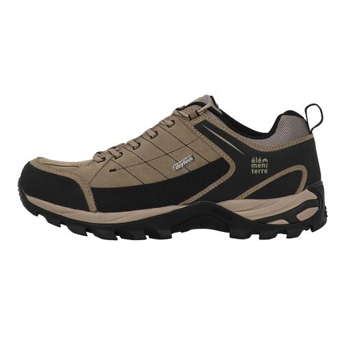 Chaussures Marche Randonnées Elementerre Chaussure De Marche Tige Basse Beige