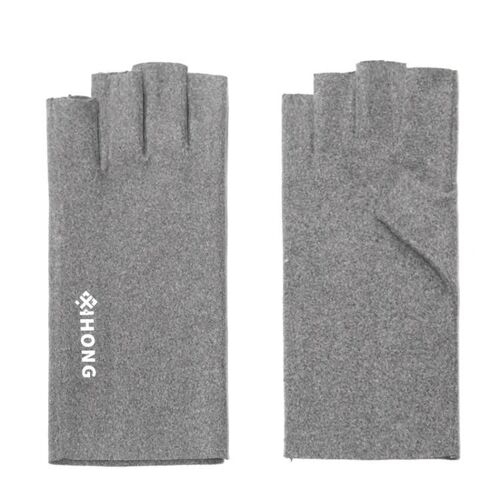 Gants d'hiver-Flanelle fine,chaude et protectrice des ongles |