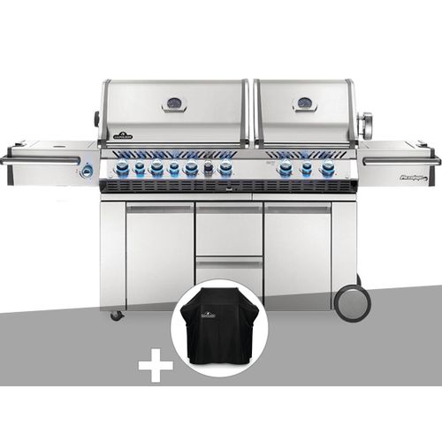 Barbecue à gaz Napoleon Prestige Pro 825 + Housse de protection