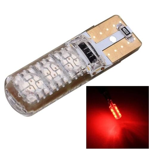 Feux De Gabarit De Voiture T10-10 Pcs 3w 300lm Silicone Led Smd 5050,Dc 12v
