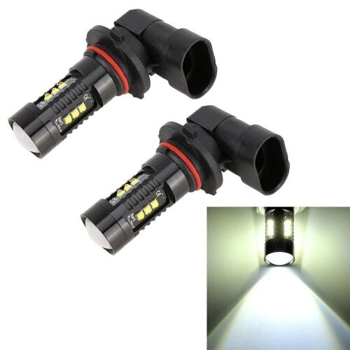 9005/9006 Phares Antibrouillard De Voiture-12v,4.3w,6000k,500lm,12 Leds Smd-2525