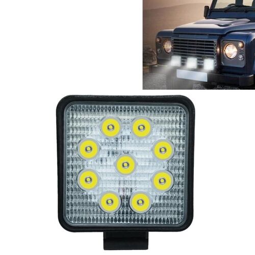 Phares De Travail À Led-Spot Carré Étanche 6,7w Pour Voiture Et Bateau-
