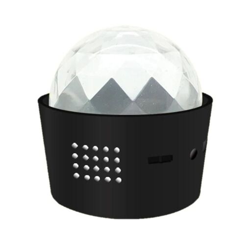 Lumière Dj De Voiture Rgb-5w Usb Activé Par Le Son Effet Stroboscopique Rotatif,