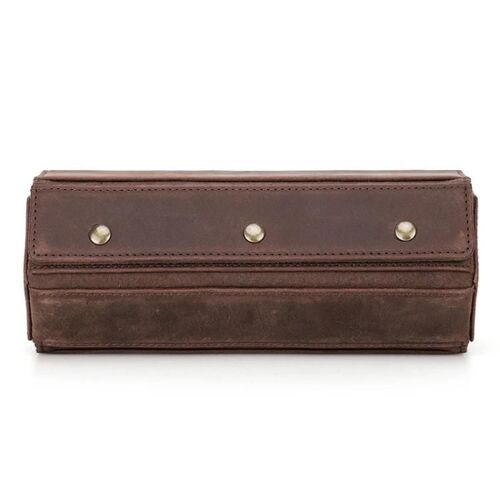 Boîte De Rangement Pour Montre En Cuir Vintage-Détachable Et Portable,Cf1134