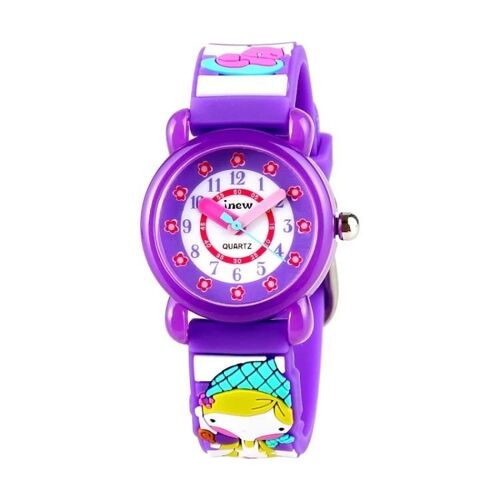 Montre En Silicone Étanche Pour Enfants 3d Cartoon-Jnew A335-86224