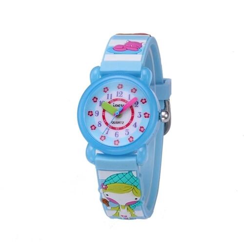 Montre En Silicone Étanche 3d Dessin Animé Pour Enfants-Jnew A335-86224