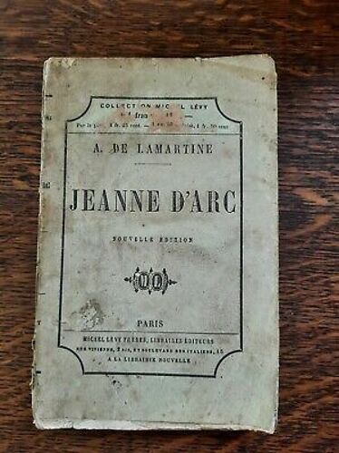 A De Lamartine Jeanne D'arc Michel