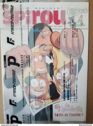 Spirou N3816 1 Juin 2011 Neuf Emballé