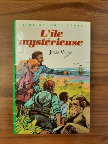 Lîle Unystérieuse Bibliothéque Verte