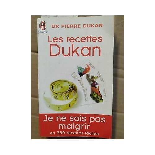 Les Recettes Dukan J'ai Lu