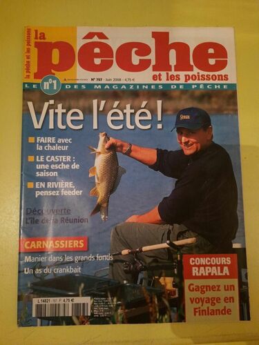 La Pêche Et Les Poissons Nº757 Vite L'été 2008