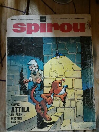 Spirou Hebdo N 1590 031068 État Trés Moyen