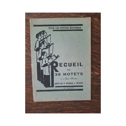 Recueil De 36 Motets À 2 Voix Mixtes 4