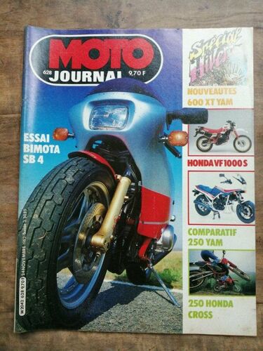 Moto Journal Nº 628 24 Novembre 1983