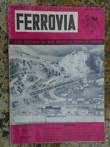 Ferrovia N 1 Janvier 1959
