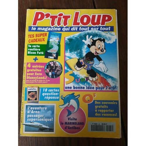 P'tit Loup La Magazine Qui Dit Tout Sur Tout N 65 1994