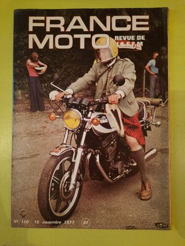 France Moto Revue De La F F M Nº 110 Novembre 1977