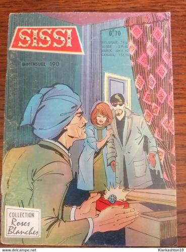 Sissi N190 Octobre 1970 Collection Roses Blanches
