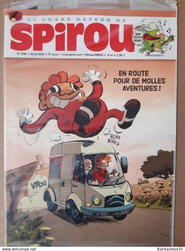 Spirou N3766 16 Juin 2010 Neuf Emballé