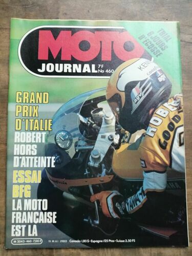 Moto Journal Nº 460 15 Mai 1980