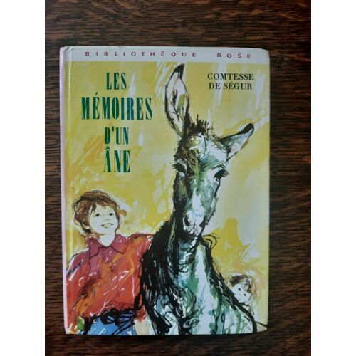 Comtesse De Ségur Les Mémoires D'un Âne Bibliothèque Rose