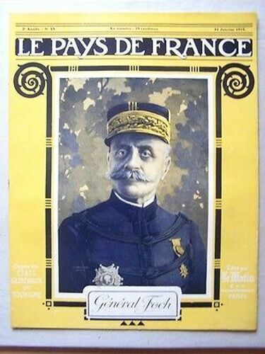Le Pays De France N 13 Du 14 Janvier 1915 Le Matin