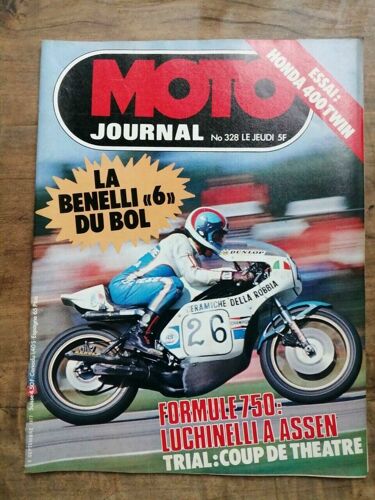Moto Journal Nº 328 8 Septembre 1977