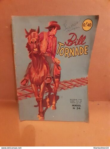 Bill Tornade N34 Bd Petit Format