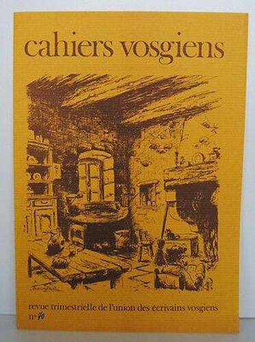 Cahiers Vosgiens N70 De Revue De L'union Des Écrivains Vosgiens Vosges