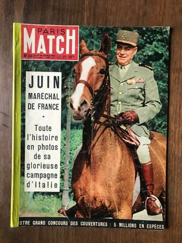 Paris Match N 166 Du 17 Au 24 Mai 1952