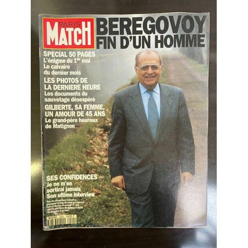 Paris Match N 2294 Beregovoy 13 Mai 1993