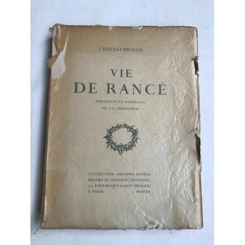 J L Perrichon Vie De Rancé Chateaubriand