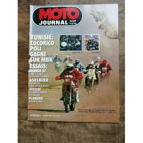 Moto Journal N 696 11 Avril 1985