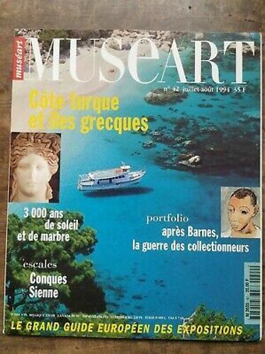 Muséart Nº42 Juillet Août 1994 Côte Turque Et Îles Grecques