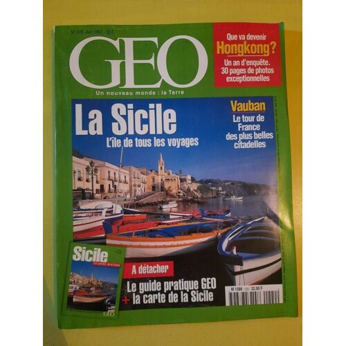 Geo Nº 243 - La Siecile