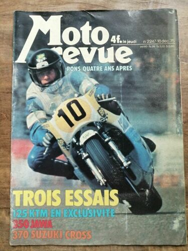 Moto Revue Nº 2247 18 Décembre 1975