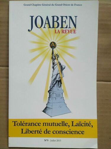 Joaben N5 Tolérance Mutuelle Laïcité Liberté De Conscience Juillet 2015