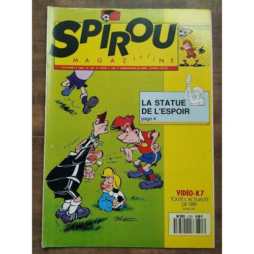 Magazine Spirou N2723 Juin 1990