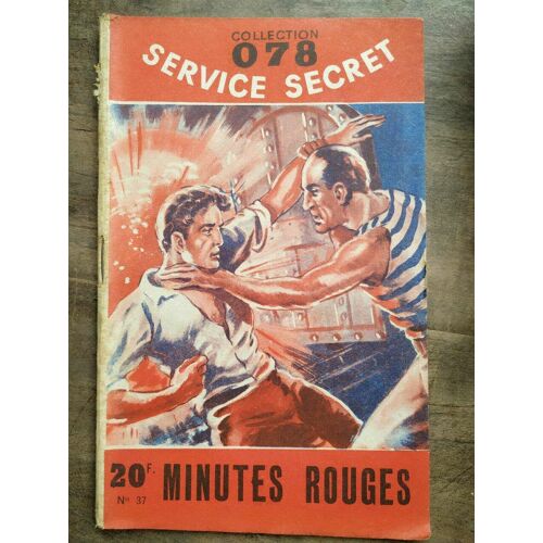 Collection 078 Service Secret N37 - Minutes Rouges -