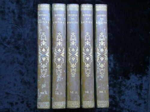 Oeuvres Complètes De Regnard 56 Chez L. Tenré Libraire 1820
