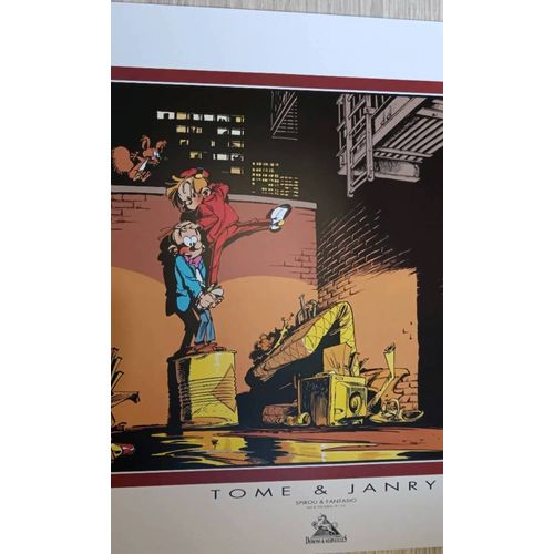 Affiche Bd Spirou Et Fantasio (Mur)