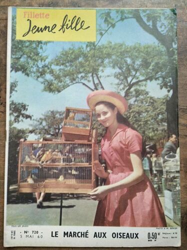 Fillette Jeune Fille N720 5 Mai 1960