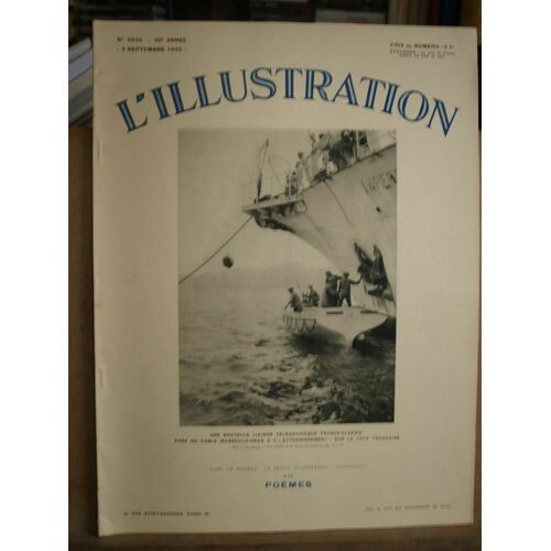 L'illustration N4670 90ème Année 3 Septembre 1932