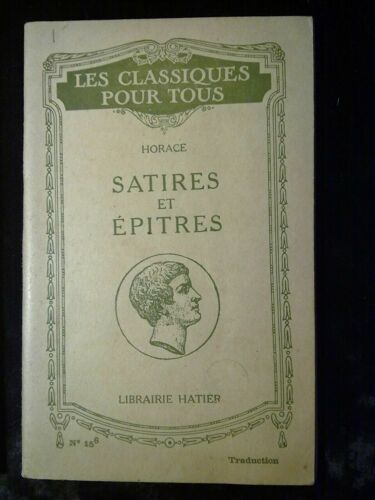 Horace Satires Et Épitres
