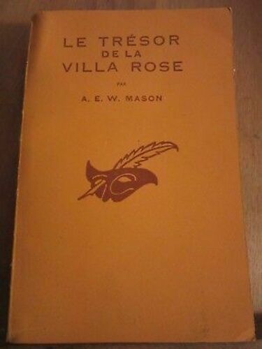 A E W Mason Le Trésor De La Villa Rose Le Masque N306 Champs Elysées